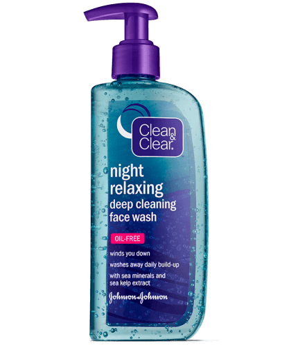 Night Facial Cleanser for pimples